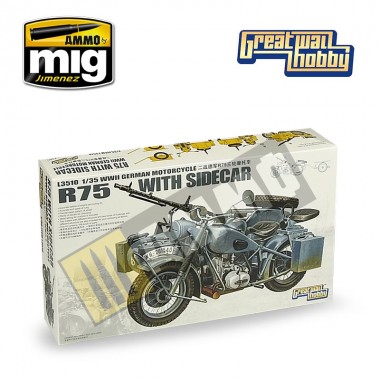 1/35 WWII German Motorcycle...