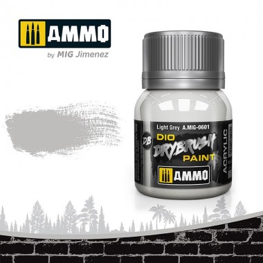 DRYBRUSH Pincel Seco Gris...