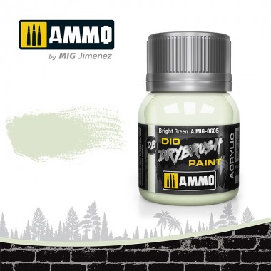 DRYBRUSH Pincel Seco Verde...