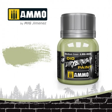 DRYBRUSH Pincel Seco Verde...