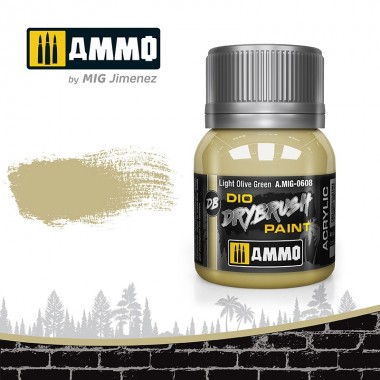 DRYBRUSH Pincel Seco Verde...