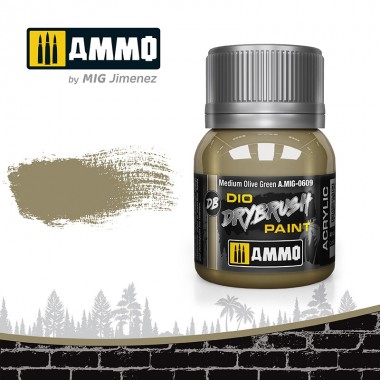 DRYBRUSH Pincel Seco Verde...