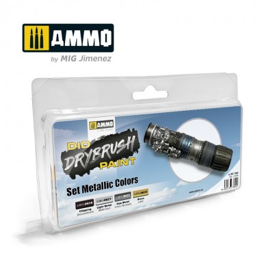 DRYBRUSH Set Metallic...
