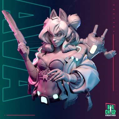 1/12 Busto Ava [Serie SciFi]
