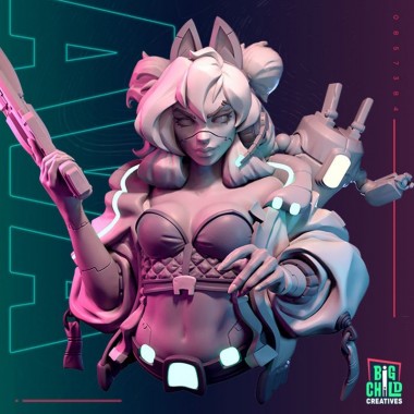 1/12 Busto Ava [Serie SciFi]