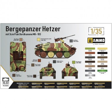 1/35 Bergepanzer Hetzer mit...