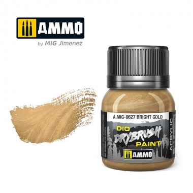 DRYBRUSH Pincel Seco Dorado...
