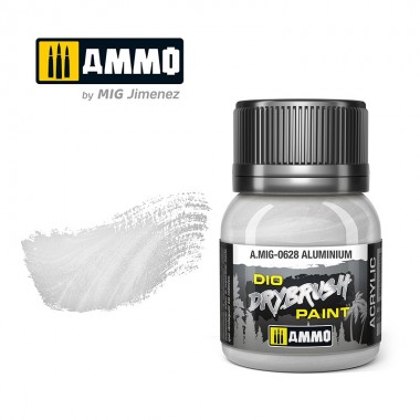 DRYBRUSH Pincel Seco Aluminio
