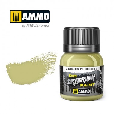 DRYBRUSH Pincel Seco Verde...
