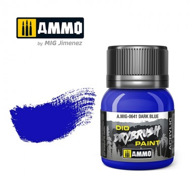 DRYBRUSH Pincel Seco Azul...