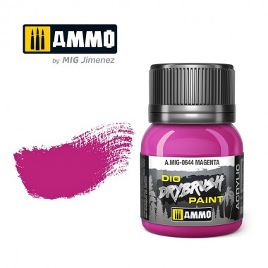 DRYBRUSH Pincel Seco Magenta