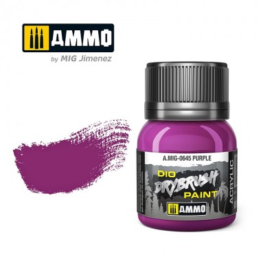 DRYBRUSH Pincel Seco Morado