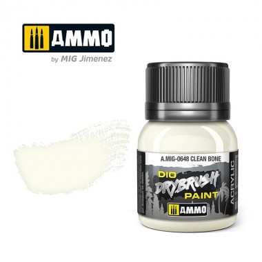 DRYBRUSH Pincel Seco Hueso...