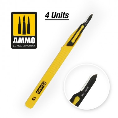 Mini Cuchilla Curva - 4 uds.