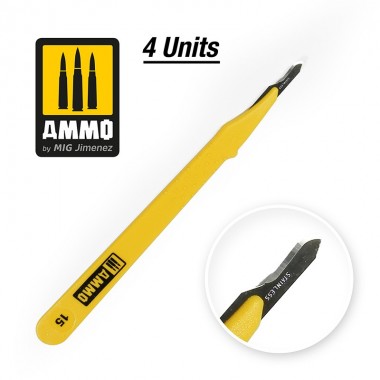 Standard Blade Curved - 4 pcs.