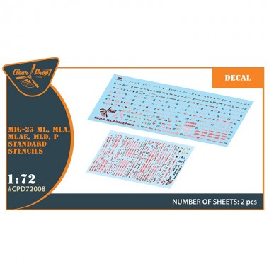 1/72 MiG-23ML, MLA, MLD, P,...