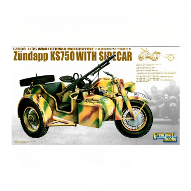 1/35 WWII German Motorcycle...