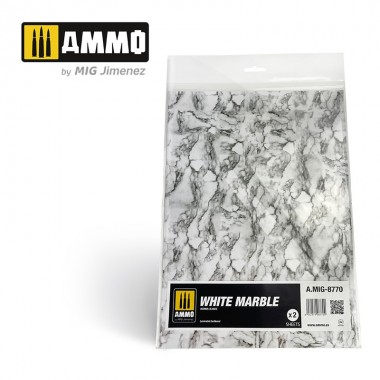 White Marble. Sheet of...