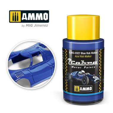 Cobra Motor Azul Rob Walker