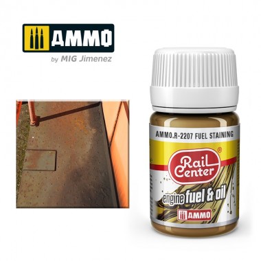 RAIL CENTER Fuel Staining...