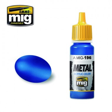 METÁLICO Ojiva Azul Metalizado