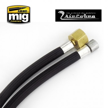 6 Foot Braided Air Hose 1/8...