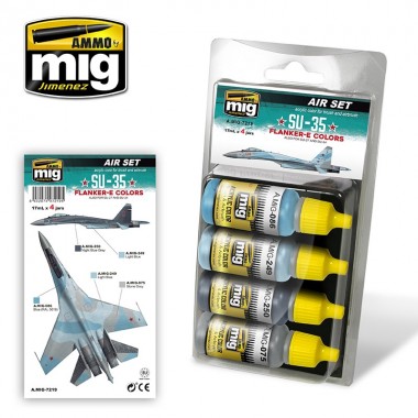 SU-35 Flanker-E Colors...