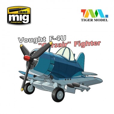 Caza F4U Corsair de la...