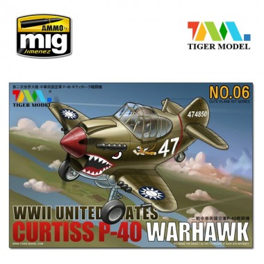 Curtiss P-40 Warhawk de los...