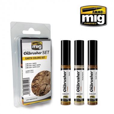 OILBRUSHER Set Óleos...