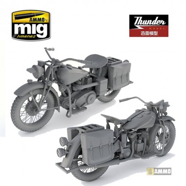 1/35 Motocicleta Militar de...