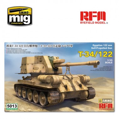 1/35 T-34/122 Cañón...