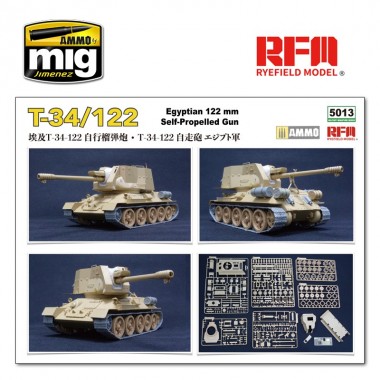 1/35 T-34/122 Cañón...