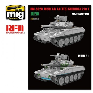 1/35 M551A1/ A1 TTS Sheridan