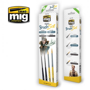 Set de Pinceles para Figuras
