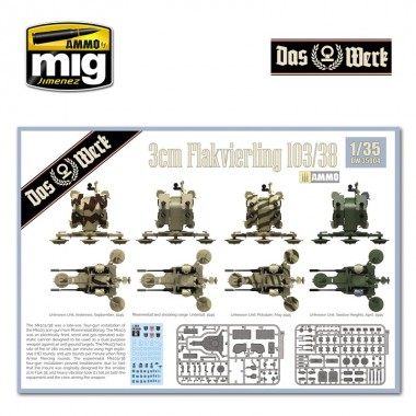 1/35 3cm Flakvierling 103/38