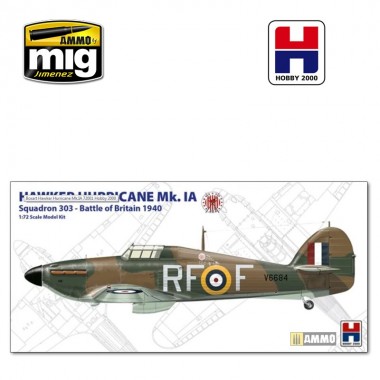 1/72 Hurricane Mk.IA - 303...