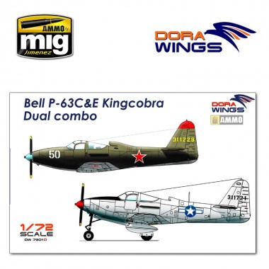 1/72 Bell P-63C&E Kingcobra...