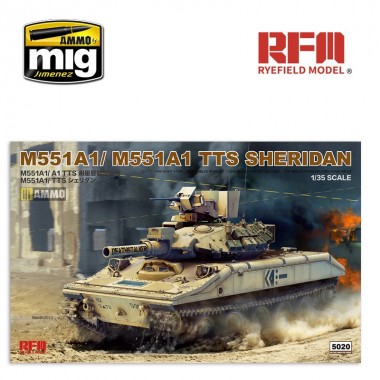 1/35 M551A1/ A1 TTS Sheridan