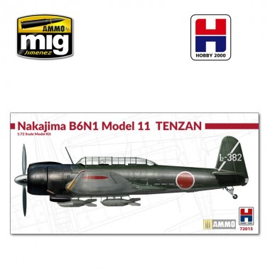 1/72 Nakajima B6N1 Model 11...