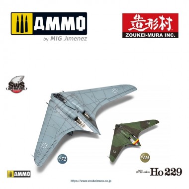 1/72 & 1/144 Horten Ho 229 Set