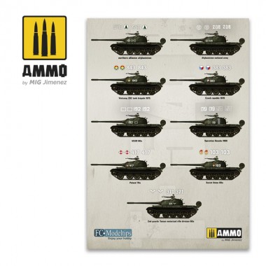 1/72 T-54B Decals