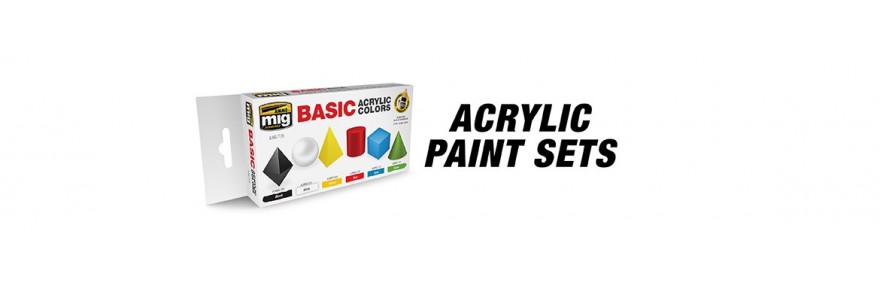 Sets de Pintura Acrílica AMMO