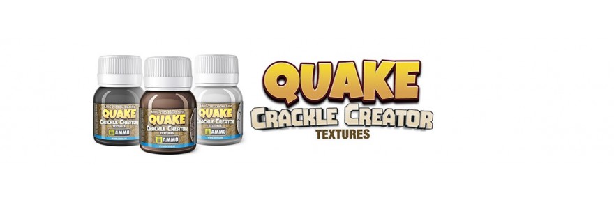 AMMO by Mig Jimenez - Texturas para craquelar Quake Crakle Creator